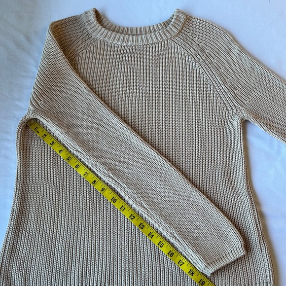 Jenni Kayne Ribbed Cotton Fisherman’s Crew Neck Sweater - Picture 8 of 12